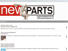 Tablet Screenshot of newparts.info